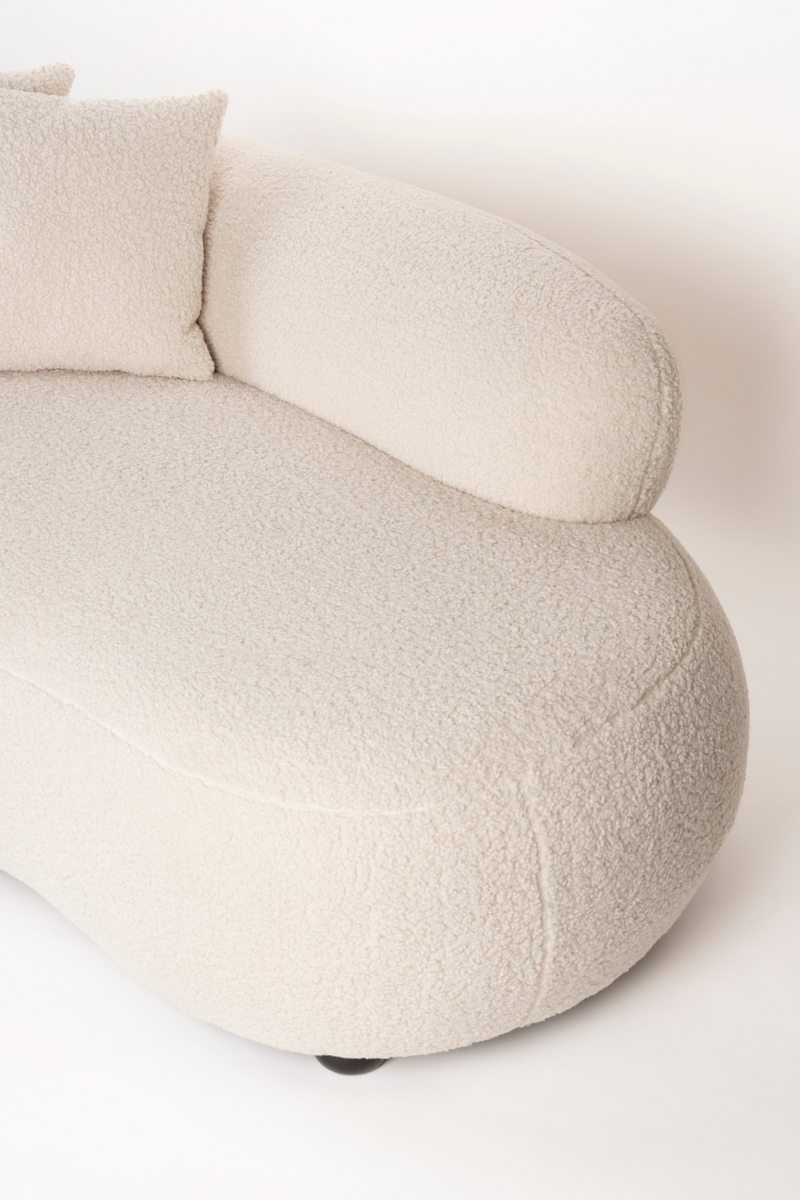 White Curved Sofa | DF Noxx | Dutchfurniture.com