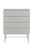 White 4-Drawer Cabinet | DF Cayo | Dutchfurniture.com