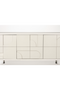 White Wooden Sideboard | DF Funk | Oroatrade.com