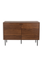 Brown Wooden Sideboard | DF Stripes | Oroatrade.com