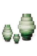 Green Tiered Glass Vase | Pols Potten Steps | Dutchfurniture.com