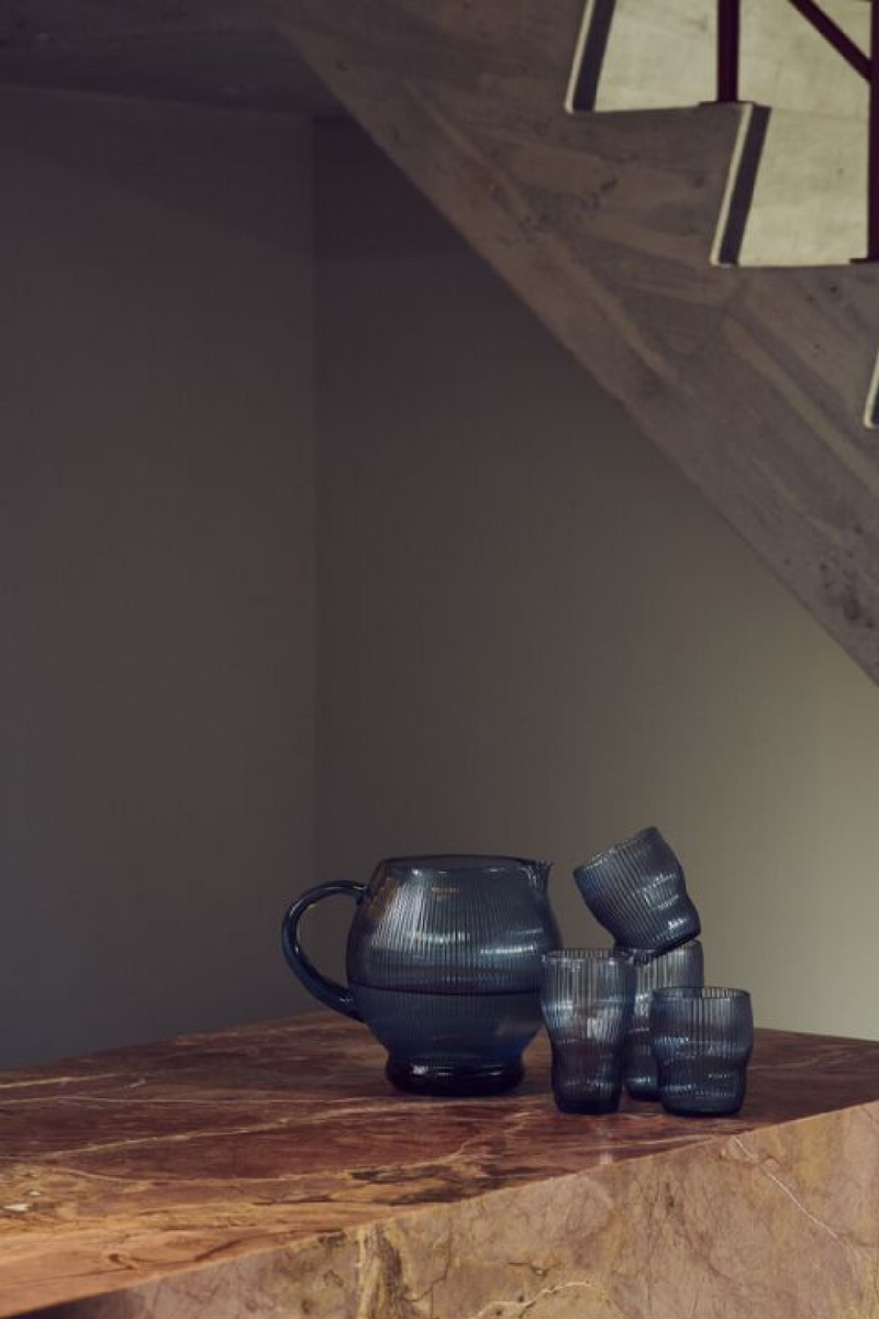 Ridged Glass Longdrinks | Pols Potten Pum | Dutchfurniture.com