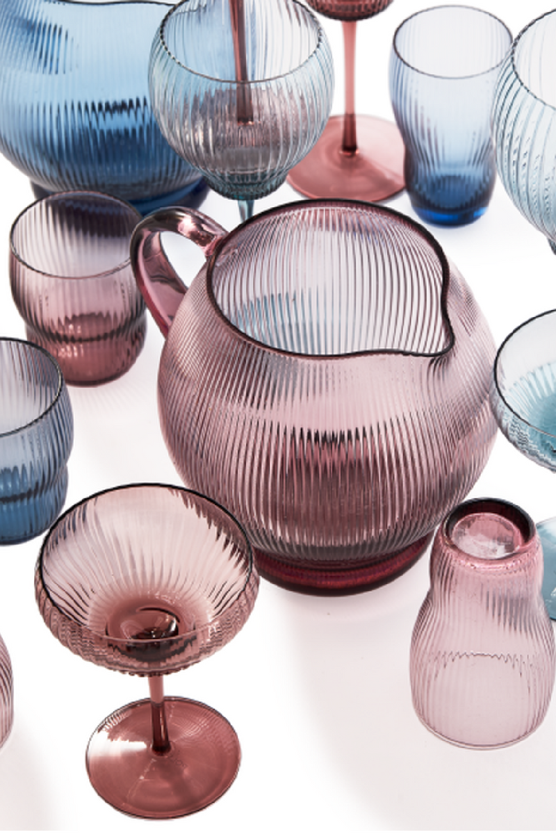 Ridged Glass Longdrinks | Pols Potten Pum | Dutchfurniture.com