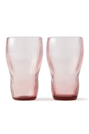 Ridged Glass Longdrinks | Pols Potten Pum | Dutchfurniture.com