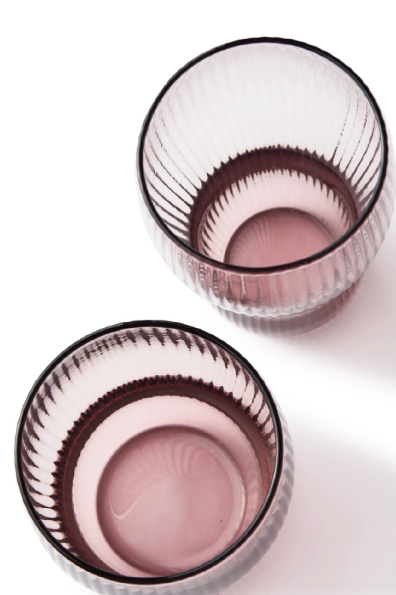 Ridged Glass Longdrinks | Pols Potten Pum | Dutchfurniture.com