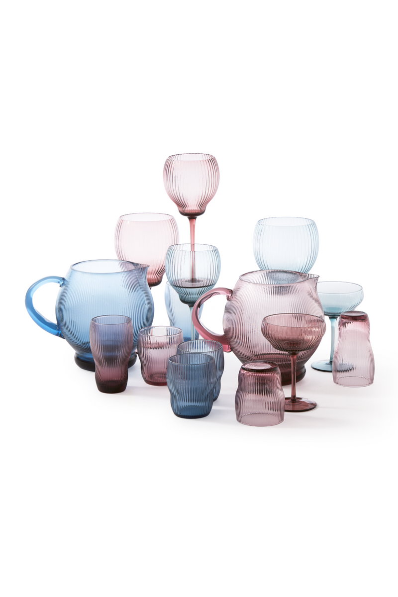Light Blue Wine Glass S | Pols Potten Pum | Dutchfurniture.com