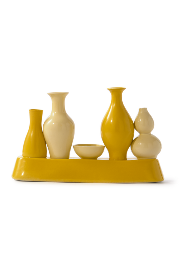 Yellow Glass Vase | Pols Potten Shanghai | Dutchfurniture.com