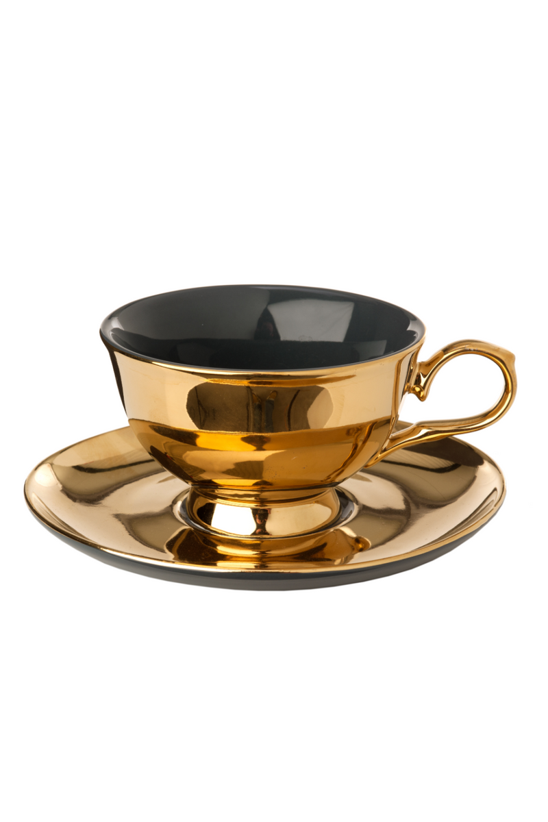 Glazed Porcelain Teacup Set | Pols Potten Legacy | Dutchfurniture.com
