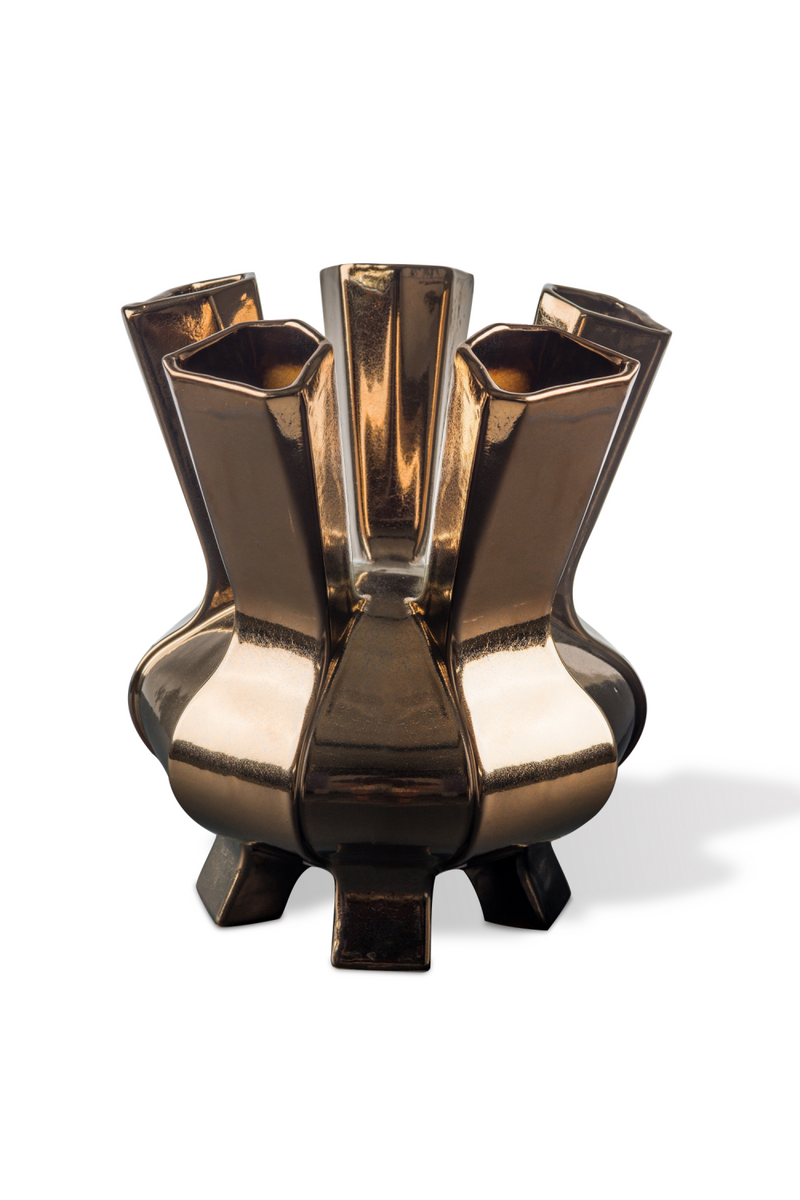 Sculptural Porcelain Vase | Pols Potten Puyi | Dutchfurniture.com