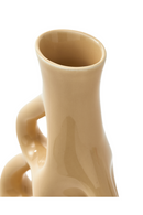 Beige Stoneware Vase S | Pols Potten Three Ears | Dutchfurniture.com