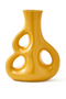 Yellow Stoneware Vase S | Pols Potten Three Ears | Oroatrade.com