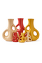 Yellow Stoneware Vase S | Pols Potten Three Ears | Dutchfurniture.com