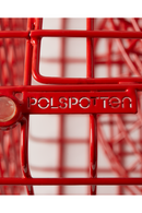 Red Metal Wire Stool | Pols Potten Zig Zag | Dutchfurniture.com