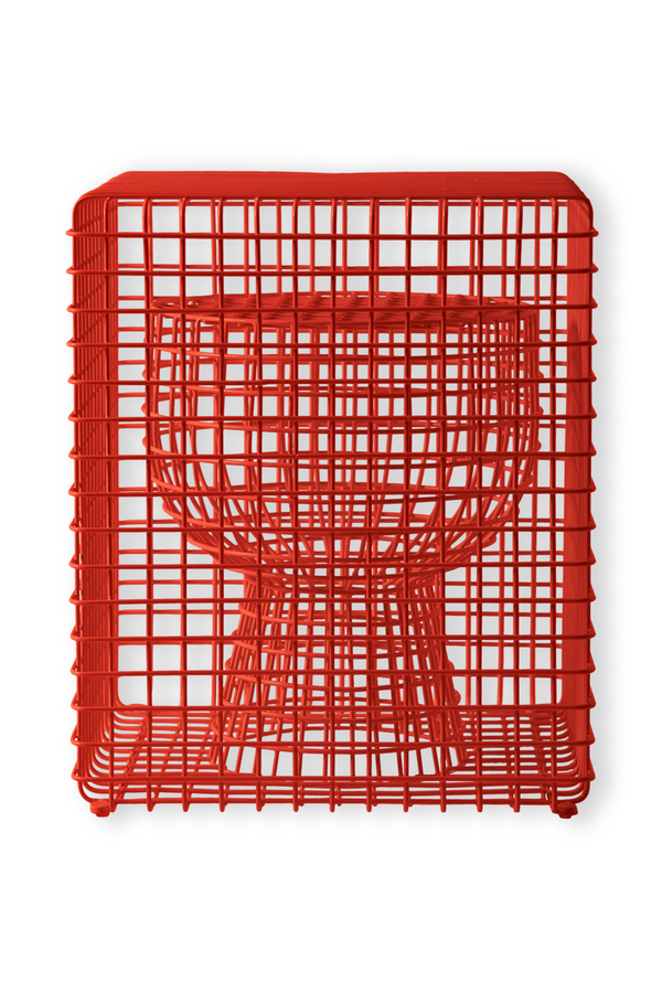 Red Wired Stool | Pols Potten Tip Tap | Dutchfurniture.com
