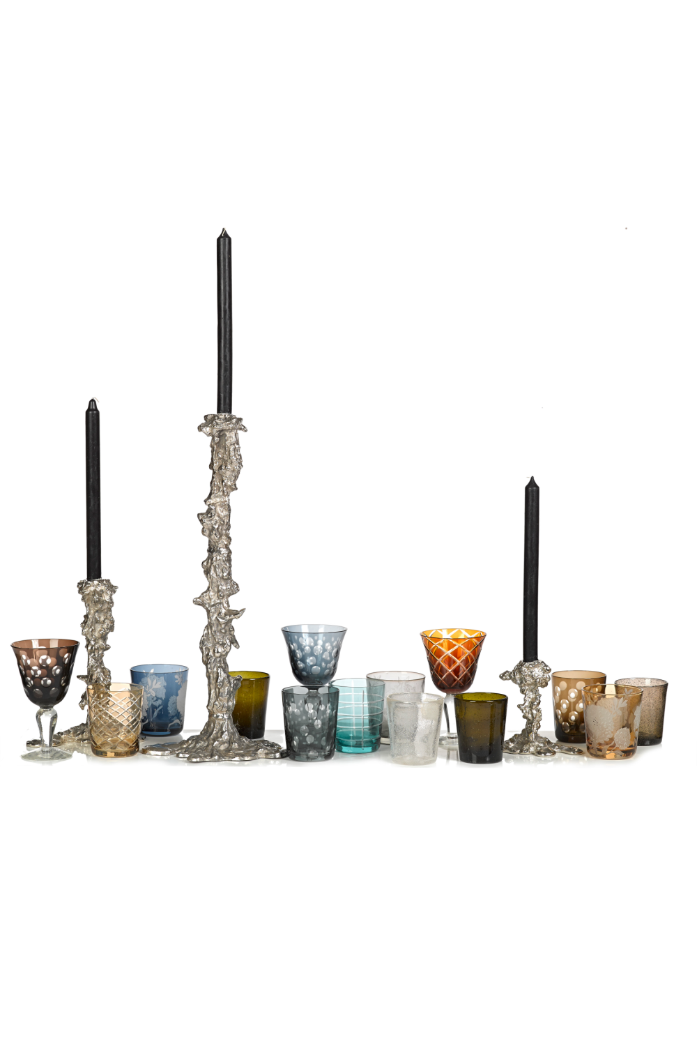 Silver Ornate Candle Holder | Pols Potten Drip | Dutchfurniture.com