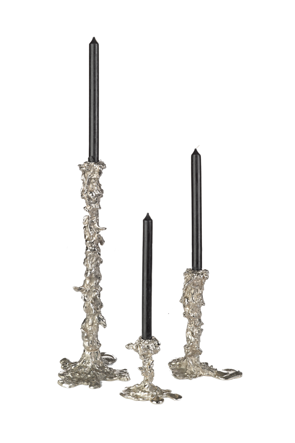 Silver Ornate Candle Holder | Pols Potten Drip | Dutchfurniture.com