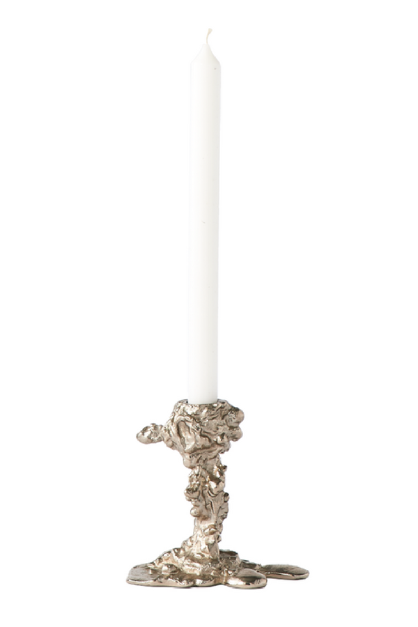 Silver Ornate Candle Holder | Pols Potten Drip | Dutchfurniture.com