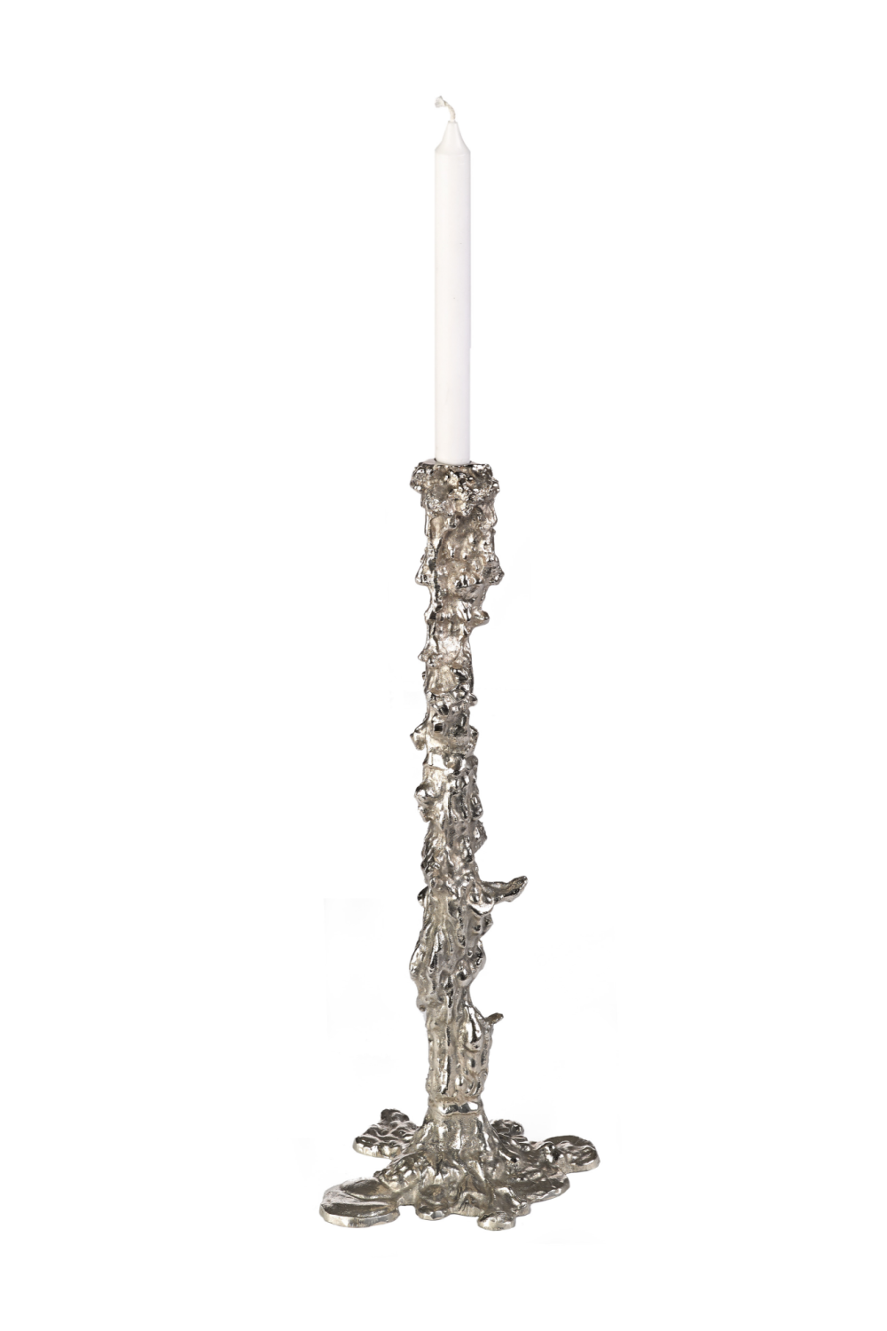 Silver Ornate Candle Holder | Pols Potten Drip | Dutchfurniture.com