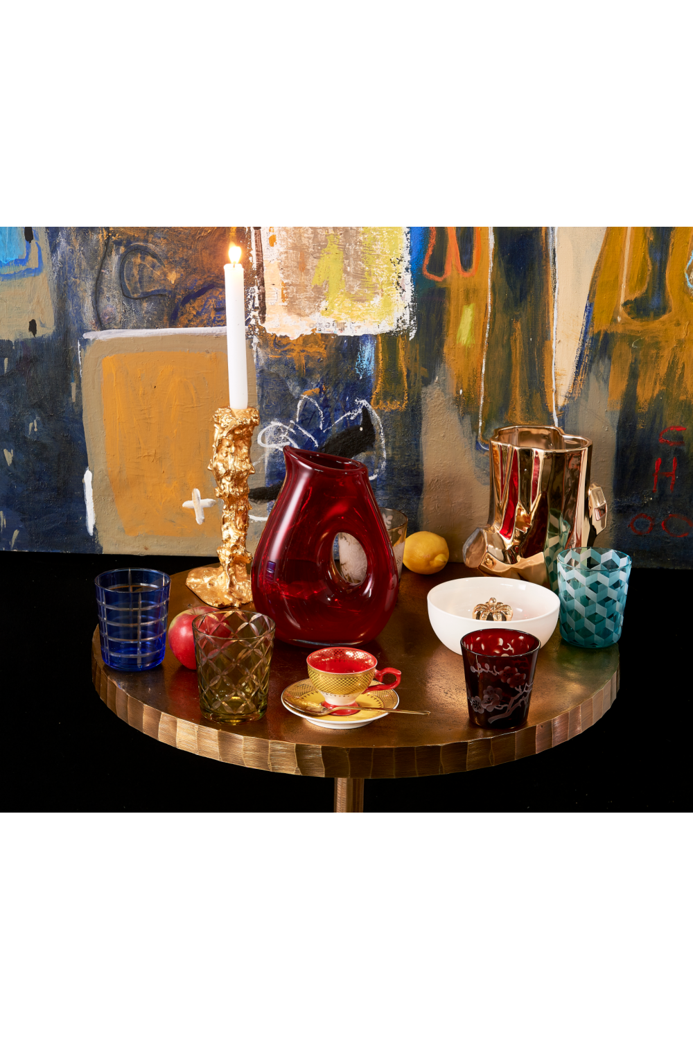 Gold Ornate Candle Holder | Pols Potten Drip | Dutchfurniture.com