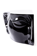 Black Sculptural Coffee Table | Pols Potten Head Left | Dutchfurniture.com