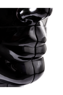 Black Sculptural Chin Coffee Table | Pols Potten Head Right | Dutchfurniture.com
