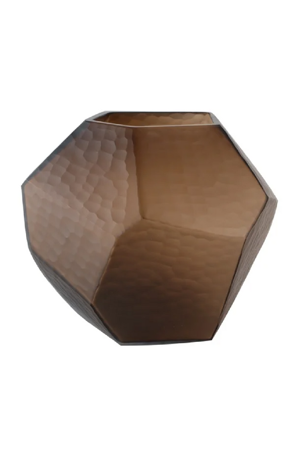 Faceted Glass Bud Vase | OROA Alexis | Dutchfurniture.com