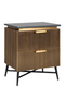 Modern Metal Bedside Cabinet | OROA Ironville | Dutchfurniture.com