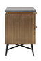 Modern Metal Bedside Cabinet | OROA Ironville | Dutchfurniture.com