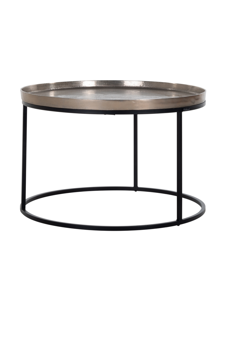 Round Gold Tray Coffee Table | OROA Milo | Dutchfurniture.com