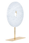 Round Marble Decorative Stand | OROA Alina | Dutchfurniture.com