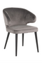 Velvet Upholstered Dining Chair | OROA Indigo | Dutchfurniture.com