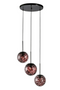 Three Glass Orb Hanging Lamp | OROA Kyana | Dutchfurniture.com