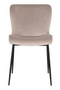 Khaki Velvet Dining Chair | OROA Darby | Dutchfurniture.com