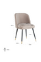 Upholstered Classic Dining Chair | OROA Alicia | Dutchfurniture.com