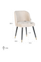 Upholstered Classic Dining Chair | OROA Alicia | Dutchfurniture.com