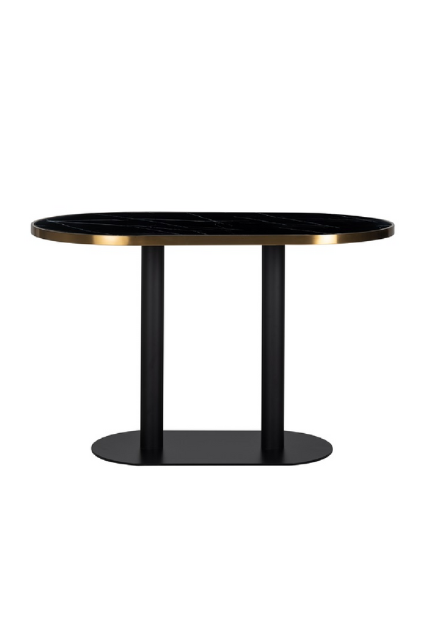 Oval Marble Dining Table | OROA Zenza | Dutchfurniture.com
