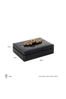 Rectangular Black Storage Box | OROA Nina | Dutchfurniture.com