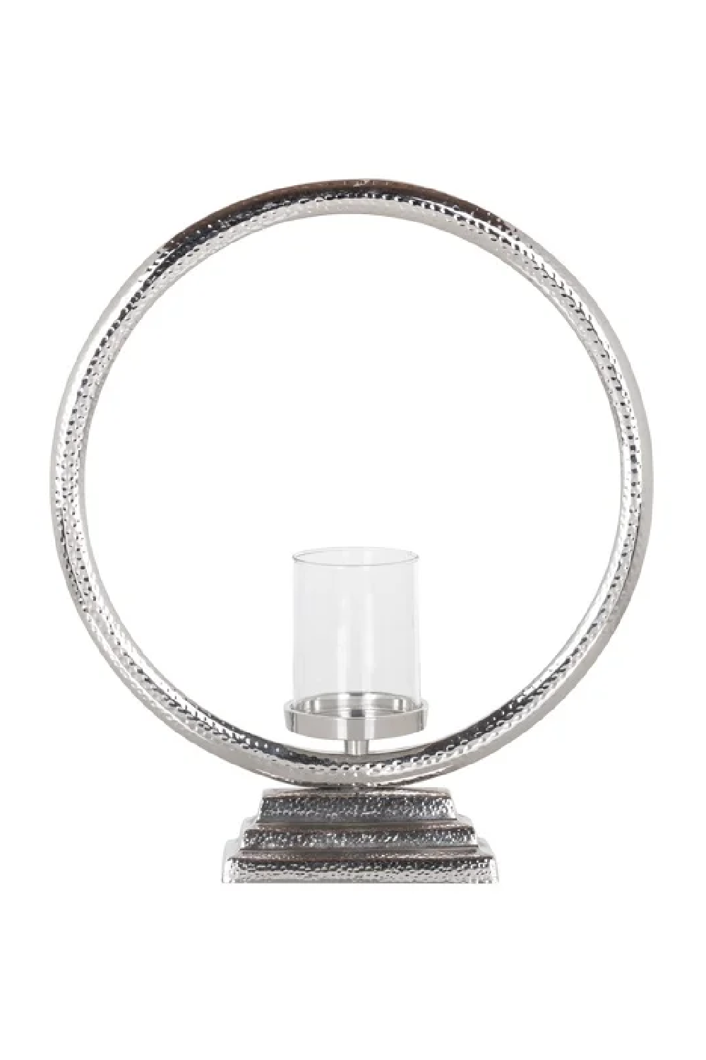 Silver Ringed Hurricane L | OROA Josien | Dutchfurniture.com