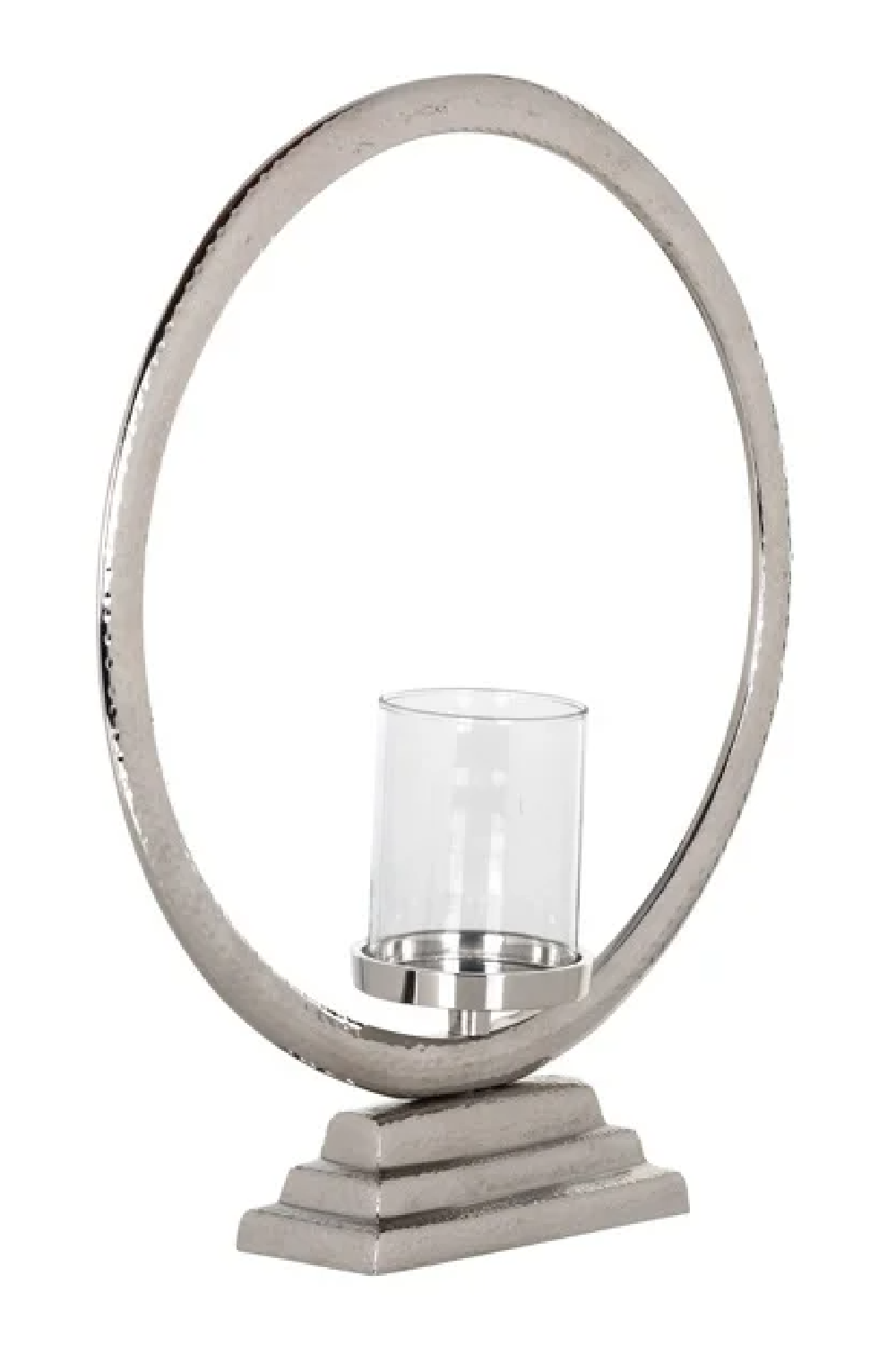 Silver Ringed Hurricane L | OROA Josien | Dutchfurniture.com