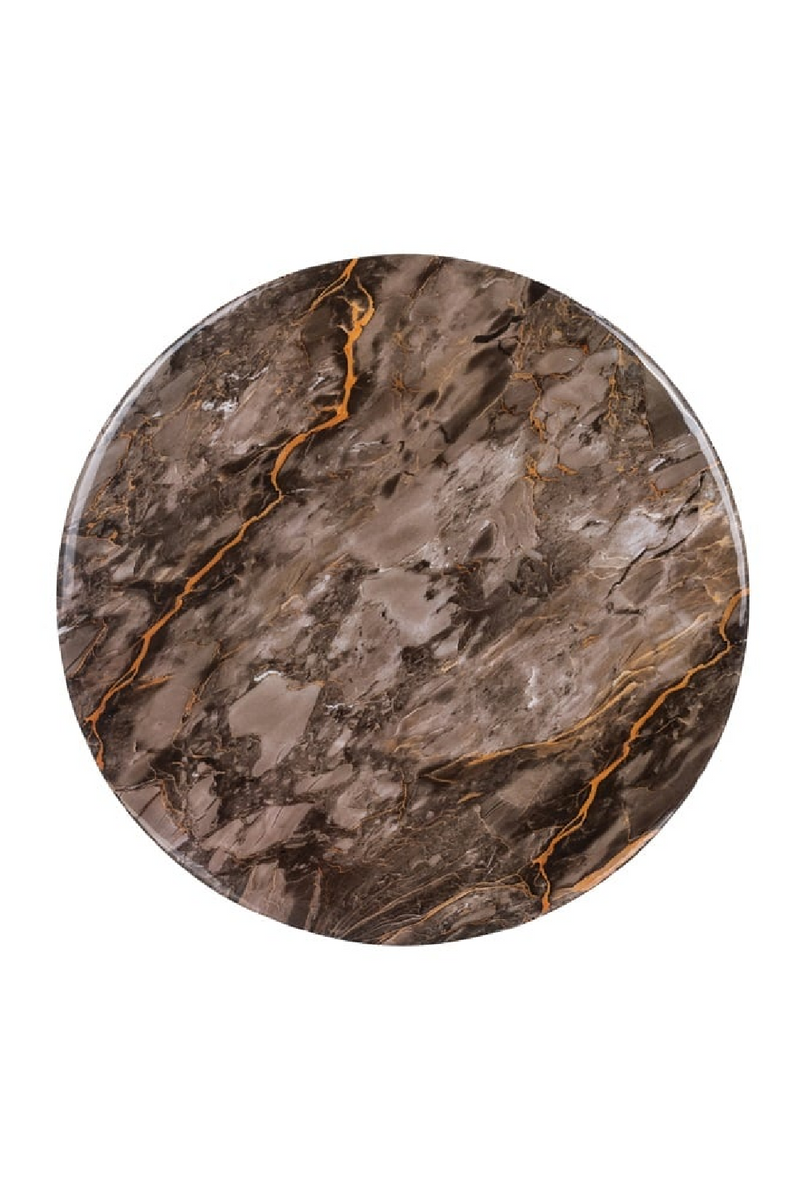Marbled Gray Contemporary End Table | OROA Aimy | Dutchfurniture.com