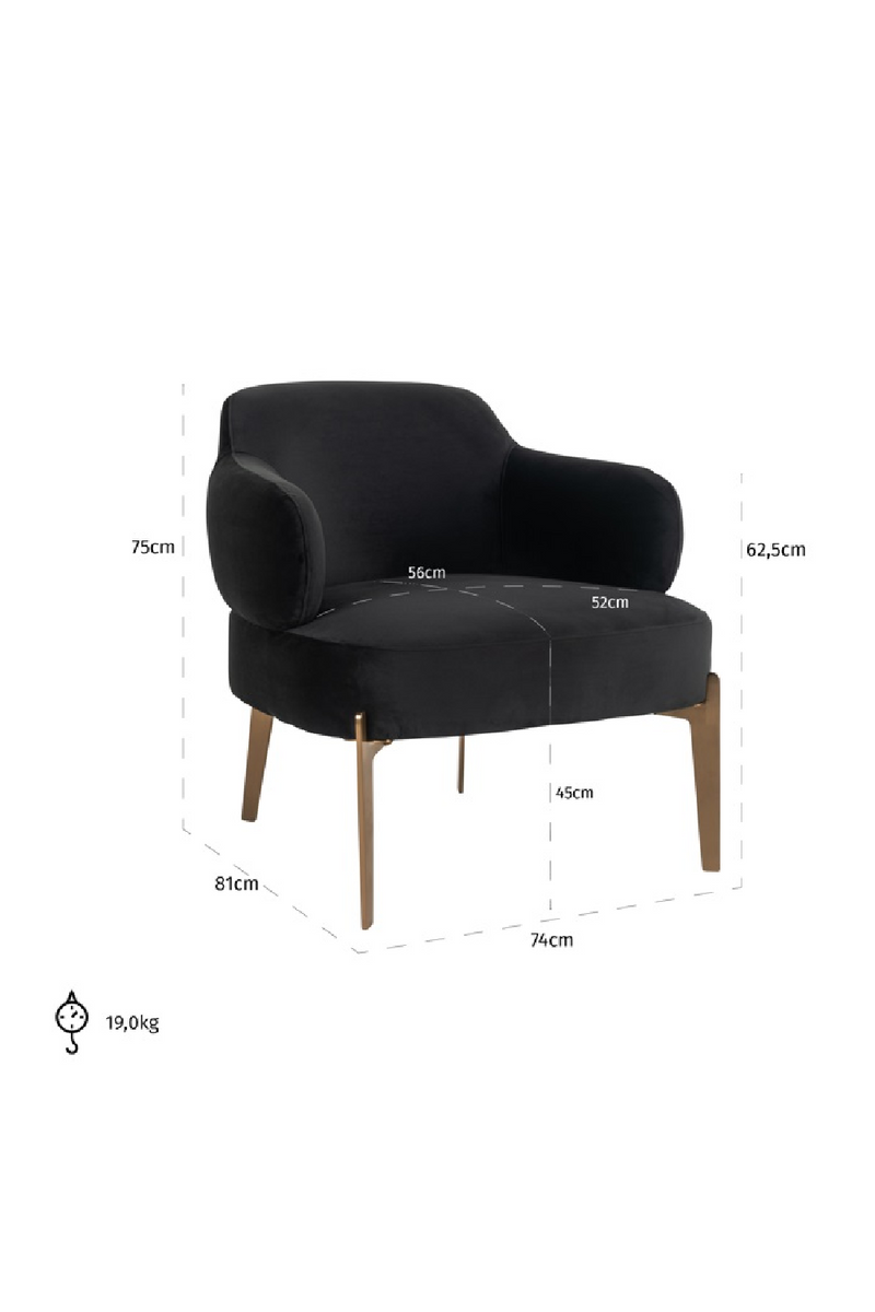 Modern Lounge Chair | OROA Venus | Dutchfurniture.com