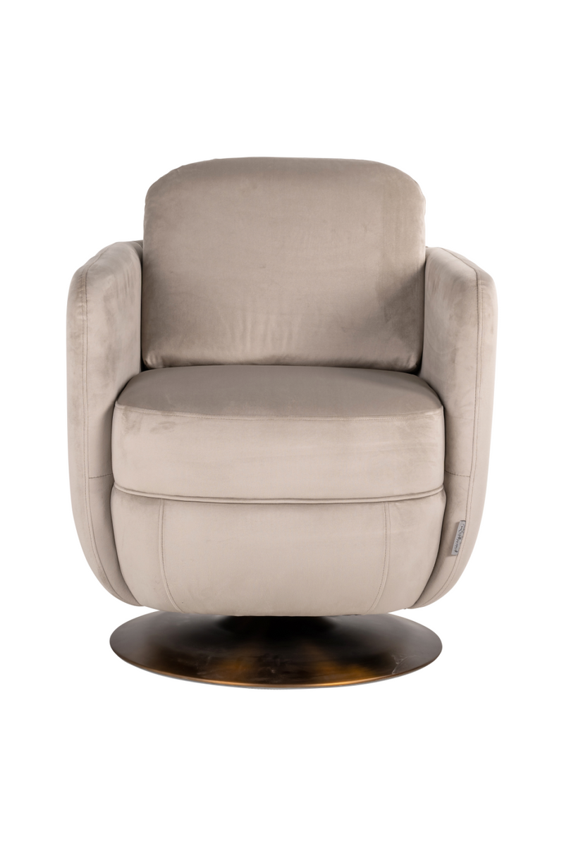 Upholstered Modern Swivel Chair | OROA Turner | Dutchfurniture.com