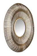 Brushed Gold Decorative Mirror | OROA Aliza | Dutchfurniture.com