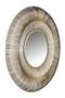 Brushed Gold Decorative Mirror | OROA Aliza | Dutchfurniture.com