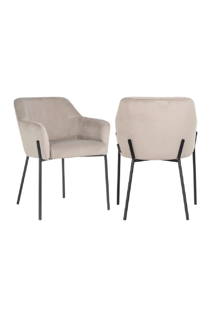 Fabric Upholstered Dining Armchair | OROA Fay | Dutchfurniture.com