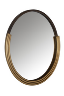 Gold Framed Round Mirror | OROA Afton | Dutchfurniture.com
