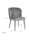 Upholstered Modern Dining Chair | OROA Fallon | Dutchfurniture.com