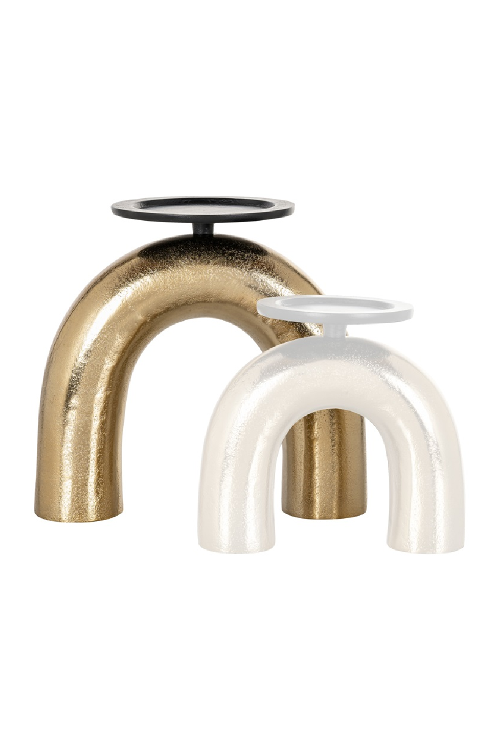 Gold Arched Candle Holder L | OROA Jadey | Dutchfurniture.com