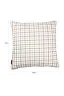 Houndstooth Patterned Pillow | OROA Juno | Dutchfurniture.com
