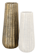 Brushed Gold Vase L | OROA Loran | Dutchfurniture.com